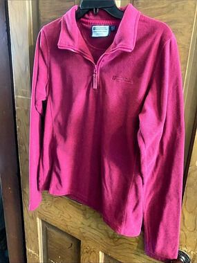 Mountain Warehouse Montana Women's Half-Zip Microfleece Pink XL